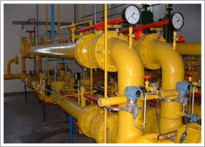 Natural Gas Pressure Regulating and Metering Station