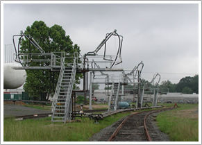 Rail unloading Tower