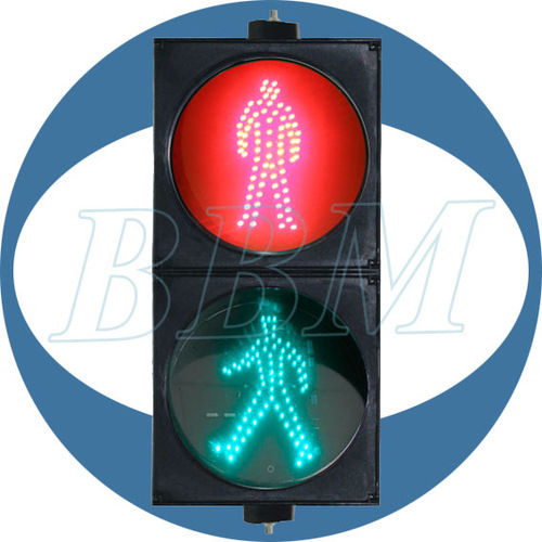 200mm Static Pedestrian Traffic Light