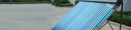 Evacuated Tube Solar Collector - High Efficiency Design, 94% Auto Sun Tracking, Maintenance-Free Performance