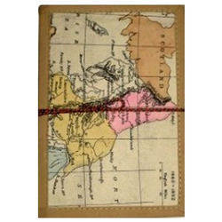 Handmade Map Print Diaries