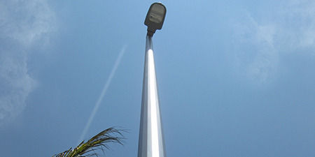 Stainless Steel Street Light Pole