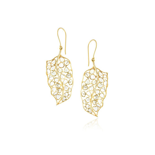 Polki Diamond Earrings