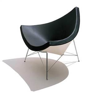 George Nelson Coconut Chair Leather