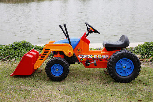 4 Wheel Plastic Loader Toy