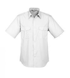 Corporate Shirts - Cotton Blend, Sizes S to XXL, Classic White | Skin Friendly, Fine Finish, Classy Look