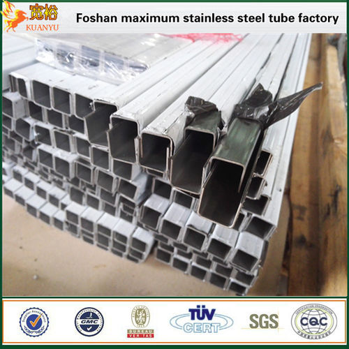 Grade 304L Stainless Steel Channel U Double For Stainless Steel Track Soft