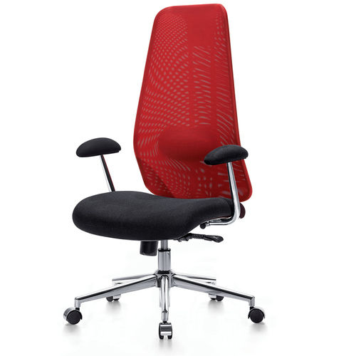 Eco-Friendly Durable Mesh Fabric Upholstered Ergonomic Metal Office Chair