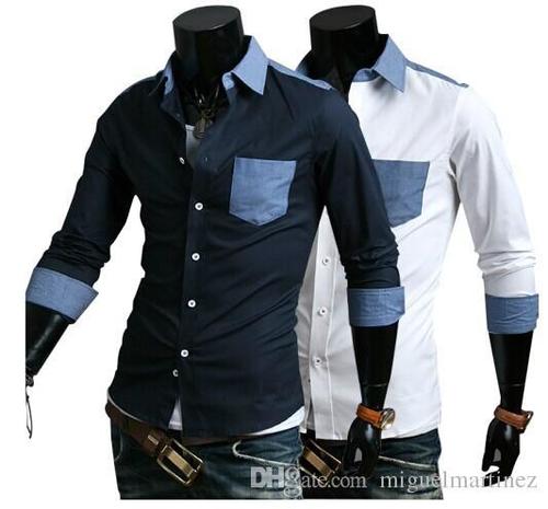 Men'S Casual Long Sleeve Shirt 