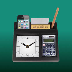 Desk Clock With Calculator