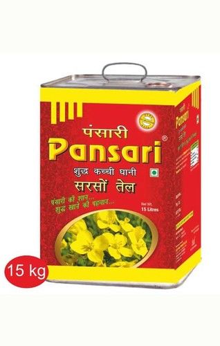  पंसारी कच्ची घानी सरसों का तेल 15kg