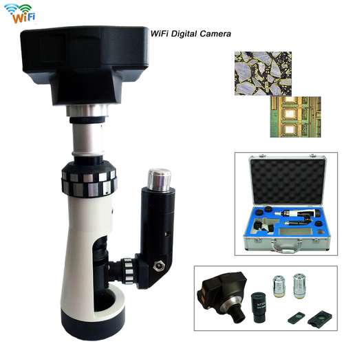 500X 5M WIFI Digital Portable Metallurgical Mini Microscope By IHPVISION,Co, Ltd