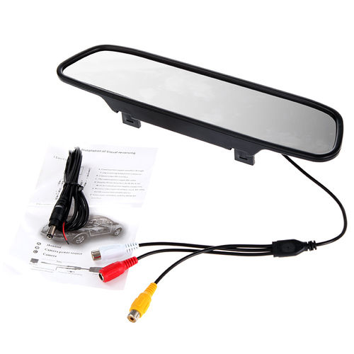 4.3-inch Universal Rear-view Mirror Monitor With 16:9/4:3 Manual Switching