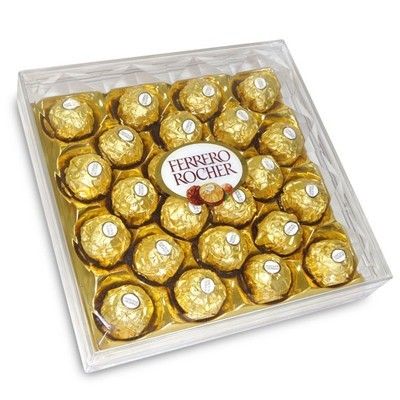 Ferrero Rocher Chocolates - Premium Quality Hazelnut Chocolate Gift Box of 24 Pieces | Ideal for Gifting, Loved Worldwide