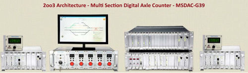 Multi Section Digital Axle Counter