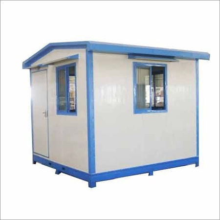 Portable Cabin - PUF Sandwich Panels, Waterproof Ply Flooring, 80 Km Wind Resistance, Durable White Design | Mesmerizing Style, Smooth Finish, Customized Options