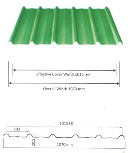 Roof And Wall Profile Sheets