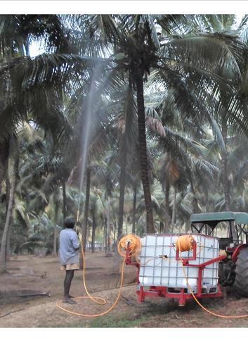 Rubber Tractor Mounted Sprayer