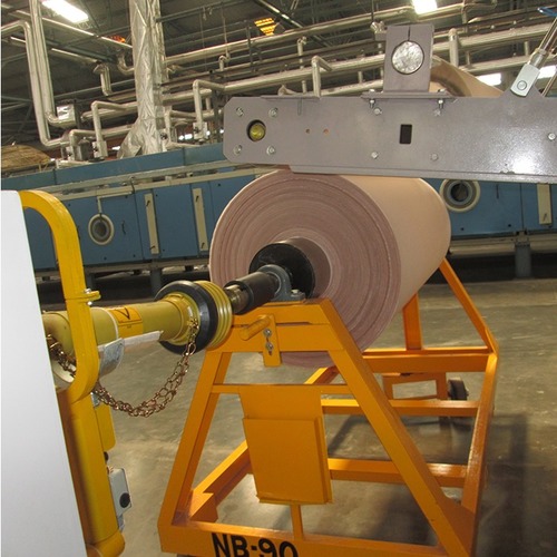 Fabric rolling machine for Centre Shaft Winding and Unwinding