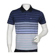 Stripes Polo T Shirt