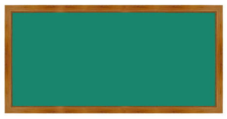 Green Glass Board With Wooden Frame