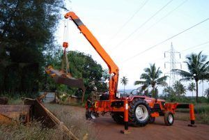 Tractor Movable Crane