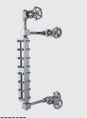 Liquid Level Gauges - Toughened Borosilicate Glass Assembly | Complete with Isolation Drain Cocks, Vent Valves, and Safety Ball Check Arrangement