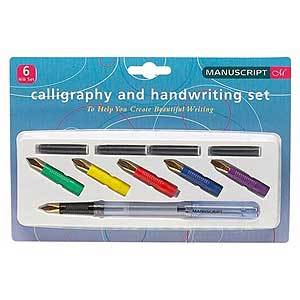 Manuscript Calligraphy and Handwriting Sets