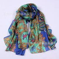 Printed Silk Scarves