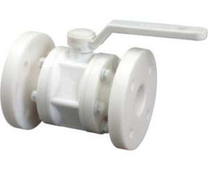 Polypropylene Three Piece Design Valve Floating Ball Full Port