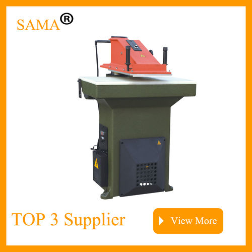 Hydraulic swing arm cutting machine