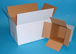 White Corrugated Boxes