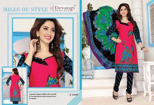 Fancy Cotton Printed Salwar Kameez