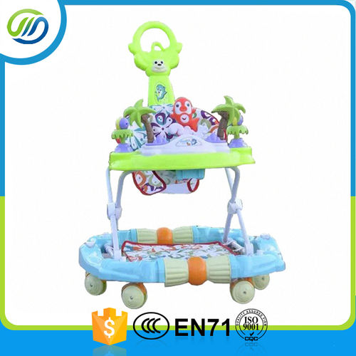 Plastic Kids Walker Seat Rolling Baby Walker