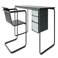 SS Office Table Chair