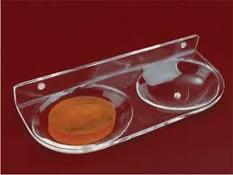 Acrylic Soap Dish - Premium Grade Acrylic , Defect-Free Finishing and Sturdy Design