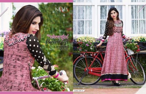 Ladies Georgette Printed Anarkali Suit