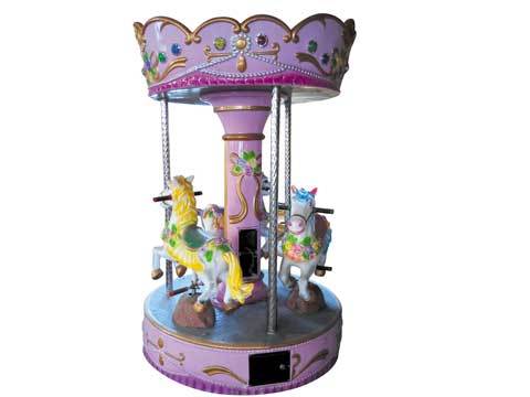 Princess Pink Mini Carousel