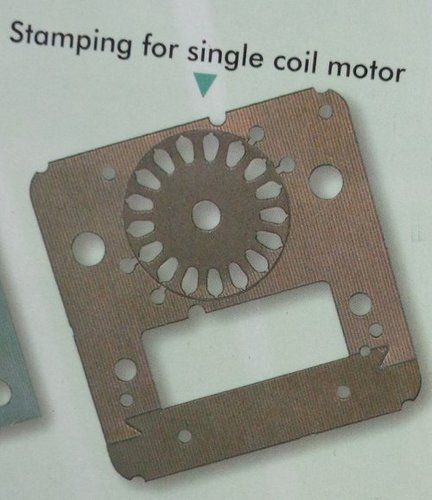 Stamping For Single Coil Motor