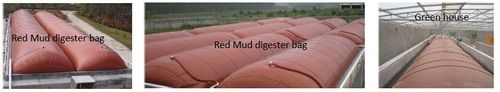 Red Mud Reinforced Material Biogas Balloon