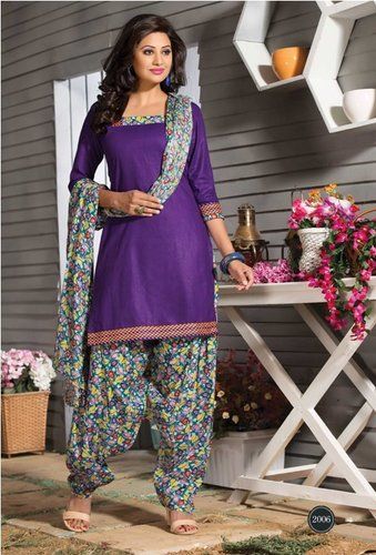 Unstitched Latest Patiala Suits