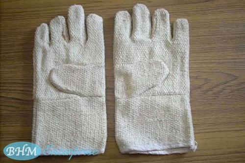 Asbestos Gloves - AMC 41 Quality with Flannel Lining | 12-24 Inch Sizes, Stitched with Kevlar Thread, Temperature Resistant 250-300°C