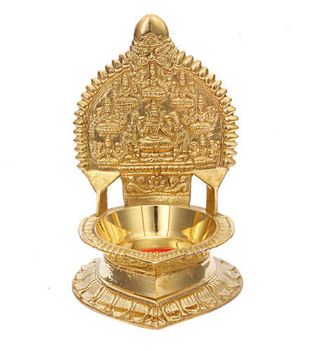 Ashtalakshmi Vilakku Brass Lamp - Devotional Store