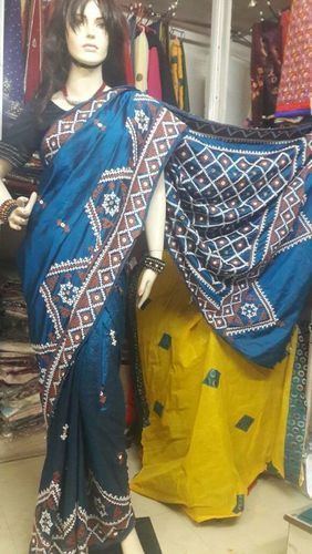 Blue Designer Saree