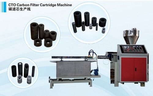 Full-Auto Cto Active Carbon Block Filter Cartridge