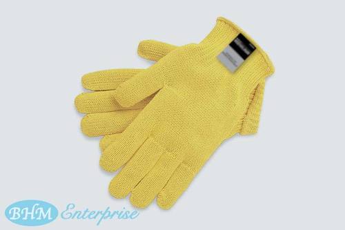 Kevlar Hand Gloves - 100% Kevlar Knitted Fabric, 12" to 22" Sizes | Temperature Resistant up to 300°C, Cut Resistant, CE Approved, Woolen Lining