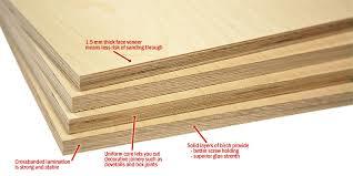 Evergreen Plywood - Birch Plywood, 1.5 mm Thickness, Natural Finish, A/B Grade, Multiple Layers, Various Dimensions