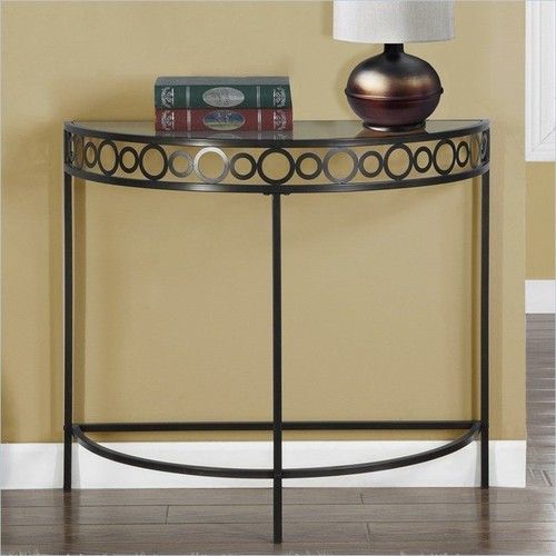 Black Antique Console Table