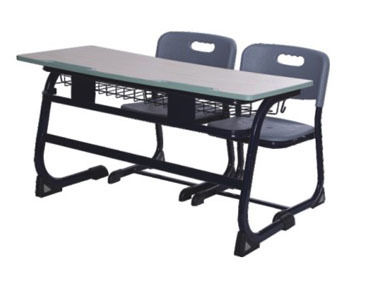 Double Desk And Chairs Classroom Furniture