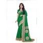 Green Manipuri Printed Silk Saree